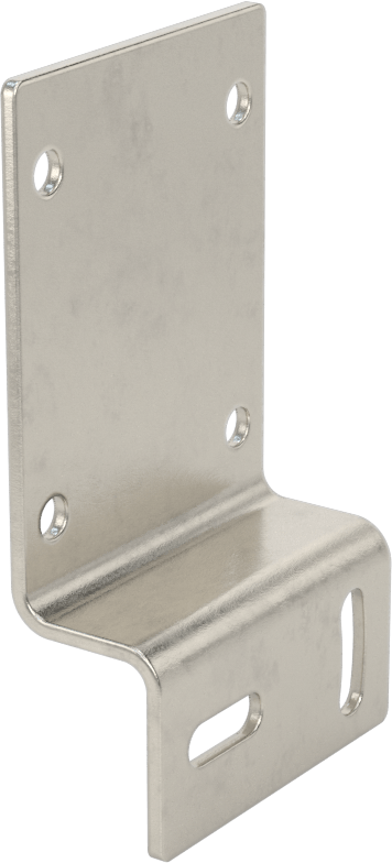 Sensör ve Anahtar Montaj Braketi, Düz/Dikdörtgen Gövde için, 304 Paslanmaz Çelik, 30 mm x 40 mm — 304 Paslanmaz Çelik, Düz, Dikdörtgen, 1…