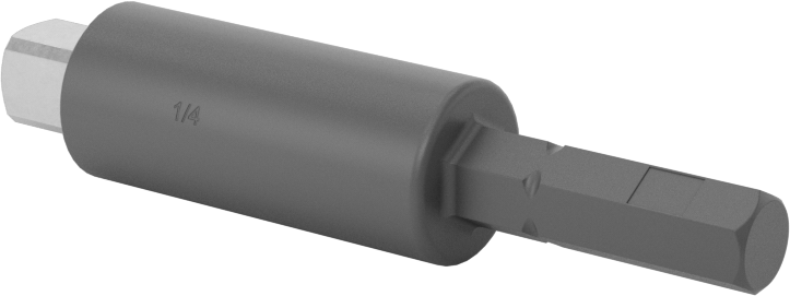 Altıgen Şaft - Kare Tahrik Adaptörü, Elektrik Yalıtımlı, 1/4" x 1/4"