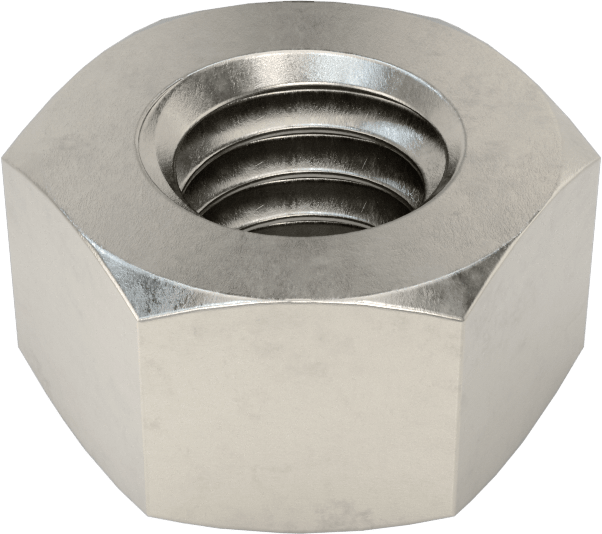 316 Paslanmaz Çelik Gerdirme için 5/16"-18 Sol Dişli Sıkma Somunu - Kaldırma Amaçlı Değildir — 5⁄16"-18, Sol Yönlü, 316 Stainless Steel,…