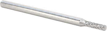 3/32" Çaplı Şaftlı Frez, Düz Silindir, Ticaret No.
