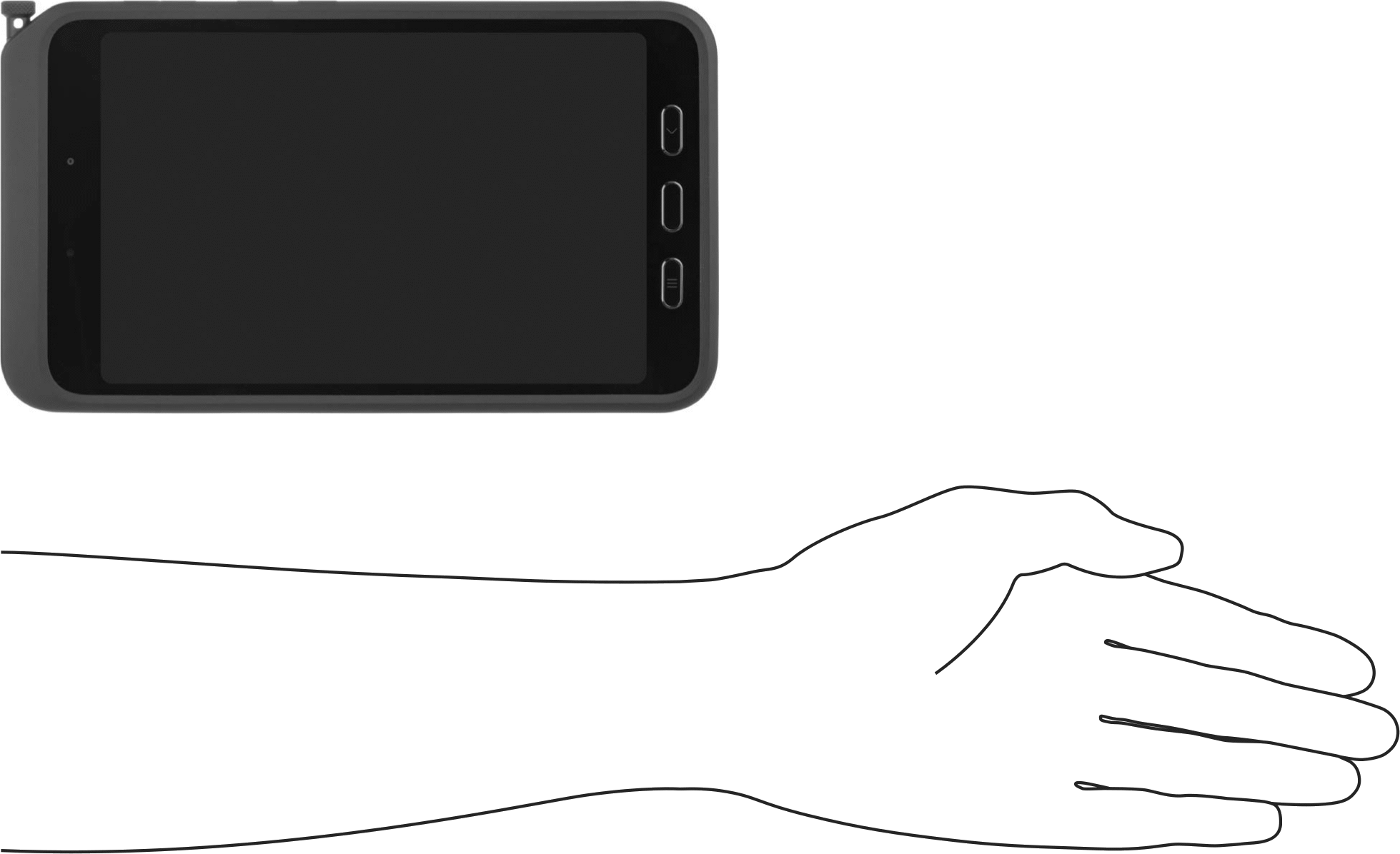 Dayanıklı Android Tabletler, Samsung Galaxy Tab Active5, Wi-Fi ve Hücreselli