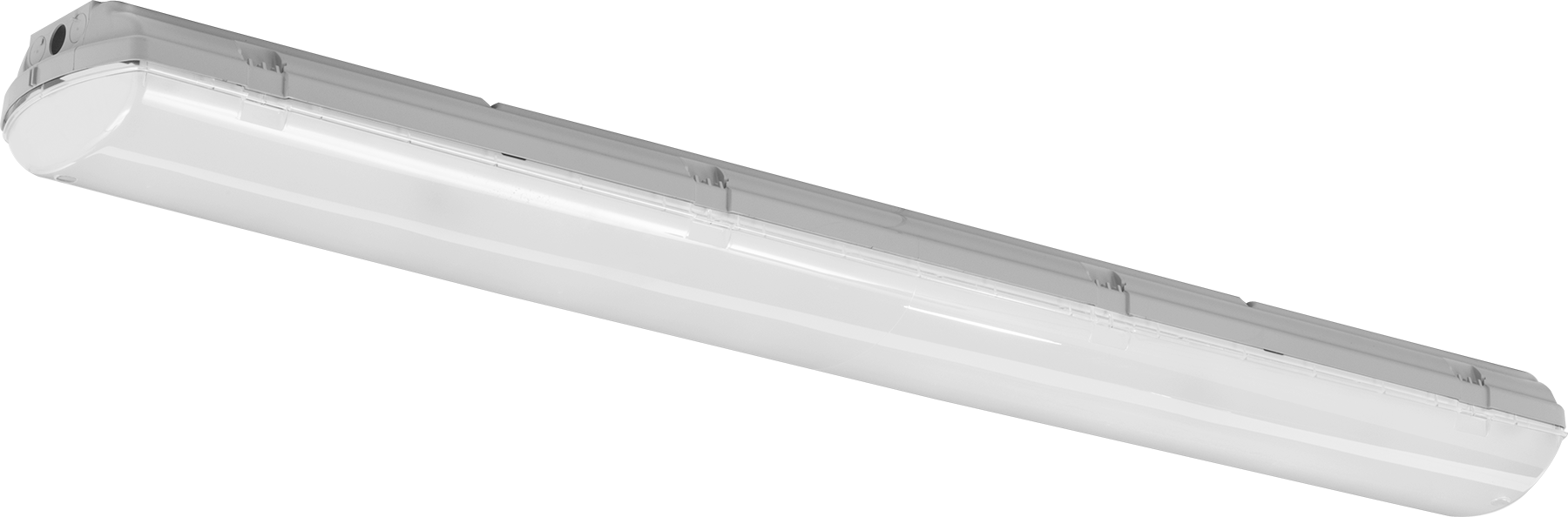 Dahili LED'li Yıkanabilir Tavan Işığı, ABD'de Üretilmiştir 50.5" Toplam Uzunluk, 4600 lümen — 4 ft., Tozlu, Yıkama, Islak, LED