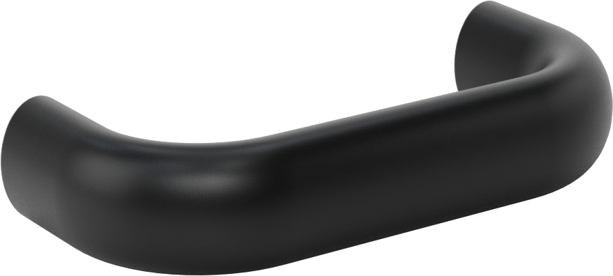 Oval Çekme Kolu, Dişli Delik, Eloksallı Alüminyum, 112 mm Merkezden Merkeze Genişlik
