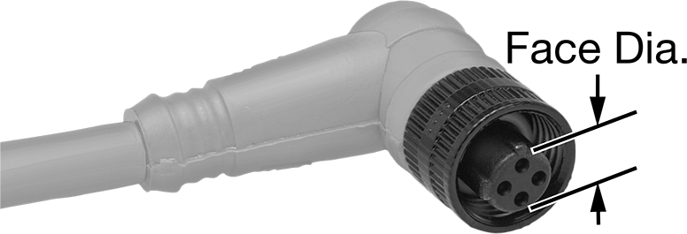 Vidalı Mikro M12 Konektör