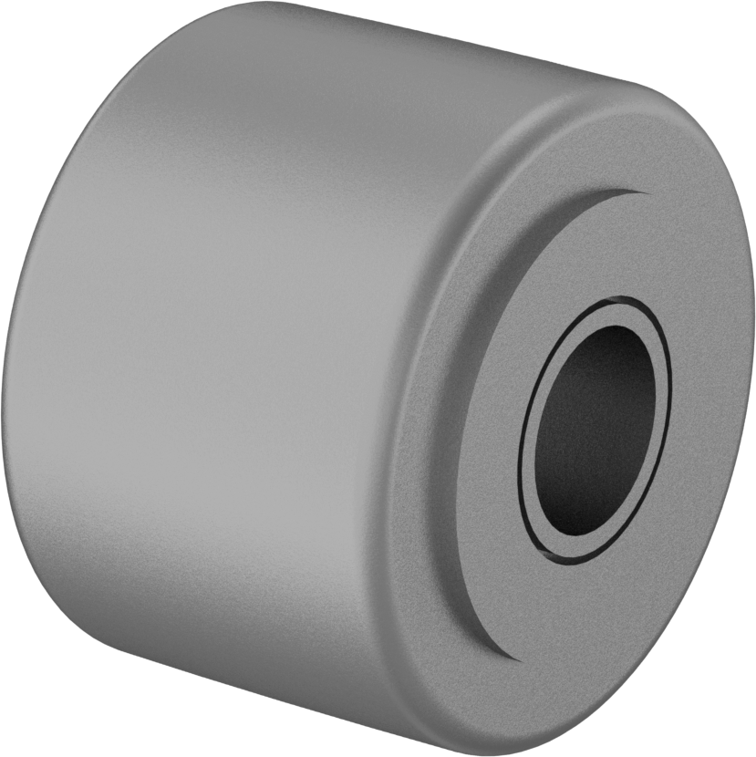 Mile Monte Ray Makarası, Çelik Bombeli, Contalı, 16 mm Çap, 11 mm Genişlik