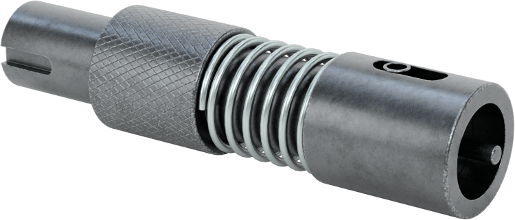 Yaylı Anahtar Kilitli Dişli Ek Takma Aleti, 2-56 dişli ince cidarlı uçlar x 1/4"-28 kılavuz boyutu