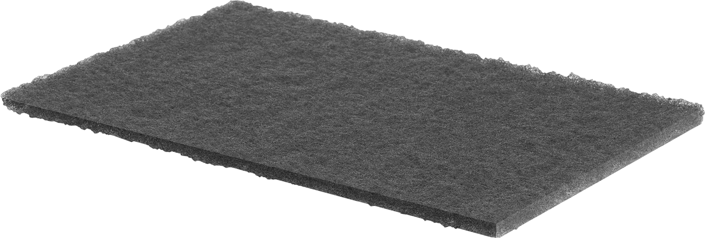 Hafif Aşındırıcı Ovma Pedleri, Mavi — Hafif, Plastic, Plastic Fiber, 3⁄8"