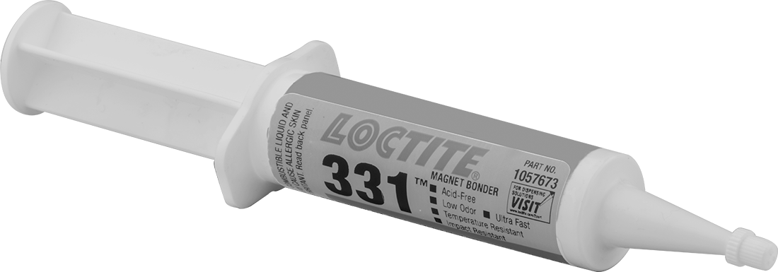 Karıştırmaya Gerek Olmayan Akrilik Yapıştırıcı, Loctite® 331, 0.9 FL. oz. — Şırınga, Metal, Plastik, Kauçuk, Cam, Alüminyum, Pirinç, Bron…