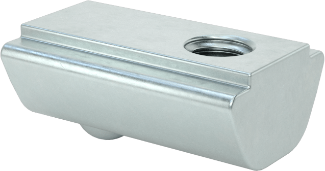 Kendinden Hizalamalı T-Yivli Çerçeve Somunları, Yaylı Bilye, Takılabilir, 20 mm ray için, M3 Diş