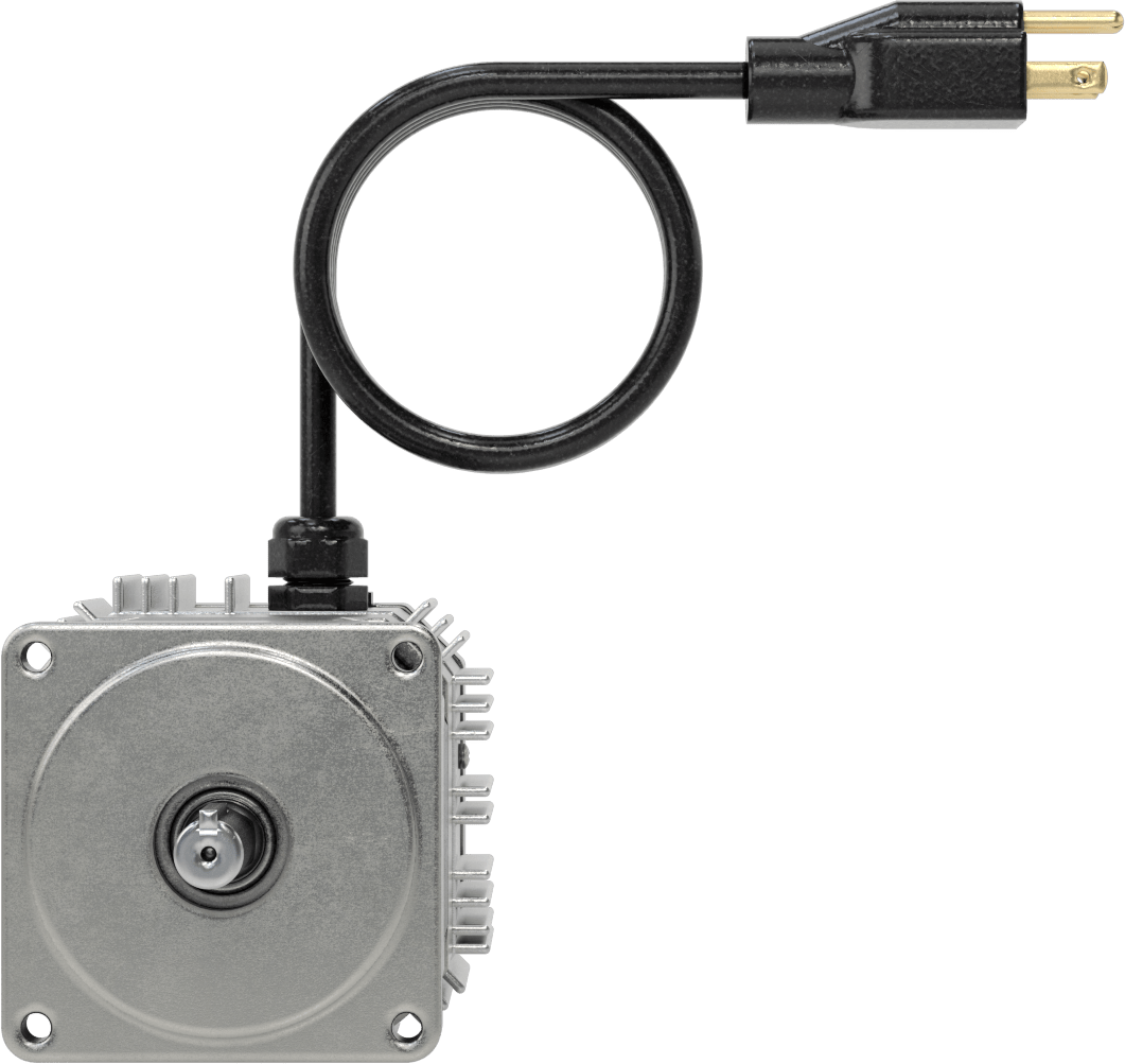 Yüzeye Monte Hız Kontrollü Motor, 120V AC, NEMA 34, 1/5 hp
