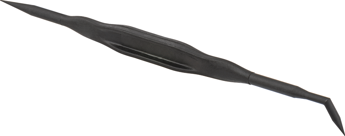 Yaralamayan Kazıyıcı, Naylon, Düz x 55 Derece Açılı Uçlar, 6-1/2" Toplam Uzunluk — Nylon, Plastic, Nylon, Plastic, Çizilmez