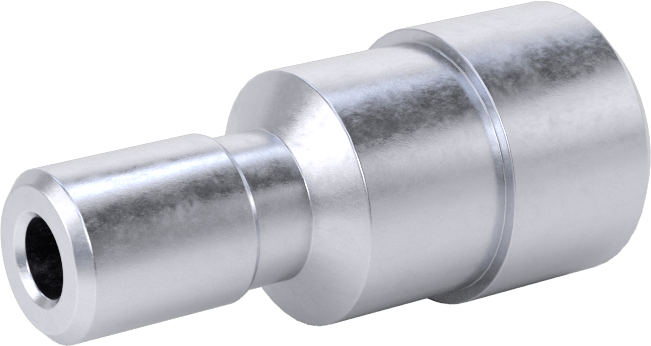 Nikel Kaplı Pirinç Bas-Bağlan Tüp Bağlantı Elemanı, Hava için, 8 mm Boru Dış Çapı x 4 mm Boru Dış Çapı için Redüktör