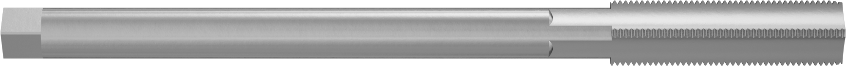 Uzun Menzilli Kılavuz, Alt Pah, M12 Diş Boyutu x 1.75 mm Adım — M12 × 1.75 mm, 6", Alüminyum, Pirinç, Bronz, Bakır, Demir, Nikel, Plastik…
