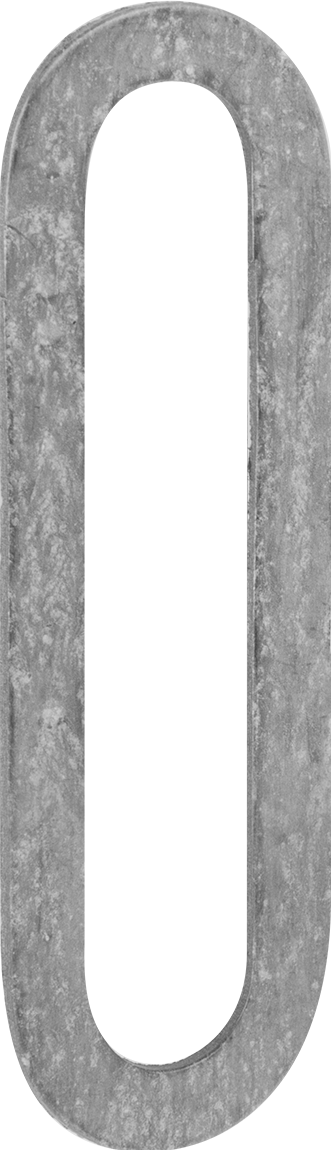 1 Numaralı Düz Oval Ölçüm Camı için Conta — 1⁄16", 600° F, -40° F