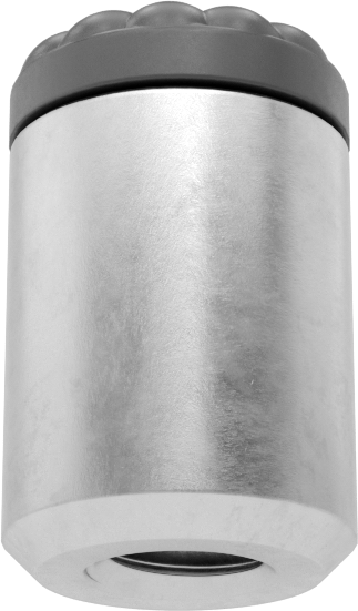 Yastıklı Katı Yüzeyli Tutucu, Durometre 60A, 5/16" Çap x 1/2" Yükseklik