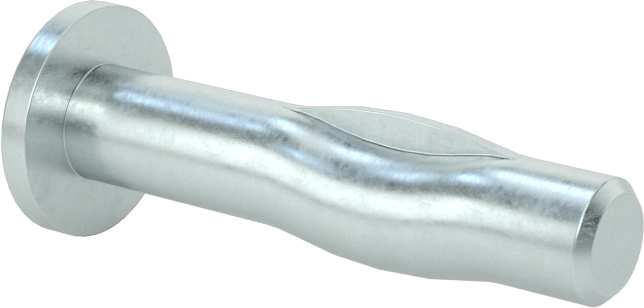 Beton için Tahrik Perçin Ankrajları, Çelik, 1/4" Çap, 1-1/4" Uzunluk