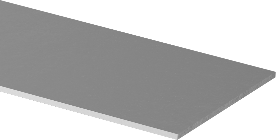 Aşınmaya Dayanıklı Kobalt 6B, 12" Uzunluk x 2" Genişlik x 0.062" Kalınlık Levha