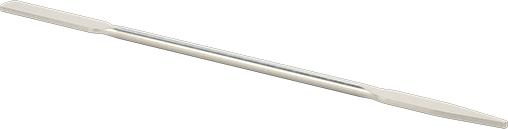 Paslanmaz Çelik Laboratuvar Spatulası, Yuvarlak x Konik Uçlar