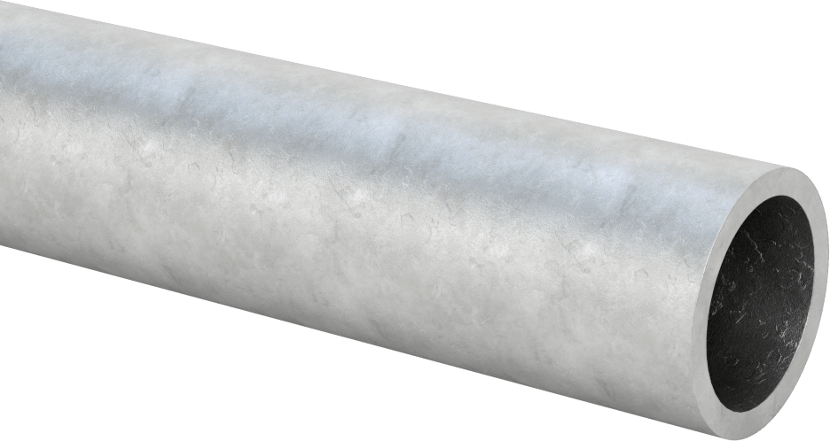 1-3/8" Dış Çap Galvanizli Çelik Çerçeve Rayı — 1, Ray, Çelik