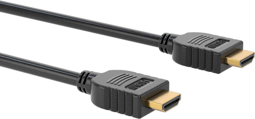 HDMI Video Adaptör Kablosu, HDMI x HDMI Fişleri, Esnek, 3 Fit Uzunluk