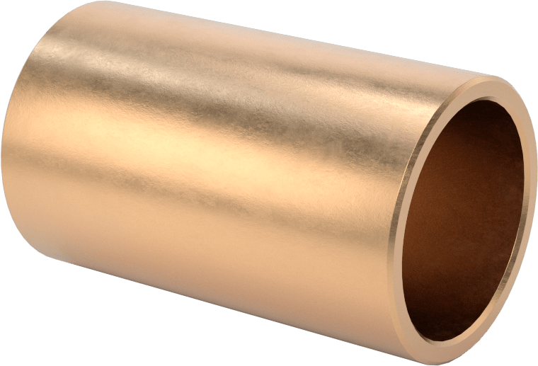 Yüksek Sıcaklık Grafit Yağlamalı Burçlu Yatak, 932 Bronz, 25 mm Mil ve 30 mm Muhafaza İç Çapı için, 50 mm Uzunluk