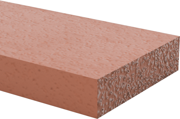 Arka Yüzü Yapışkanlı Yüksek Sıcaklığa Dayanıklı Silikon Köpük Şerit, Ultra Pürüzsüz, 1/4" Genişlik, 1/16" Kalınlık, 15 Fit Uzunluk
