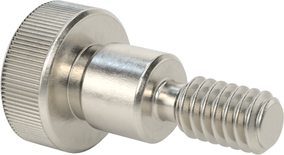 18-8 Paslanmaz Çelik Omuzlu Vida, 3 mm Çap x 3 mm Uzunluğunda Omuz, M2 x 0.4 mm Diş