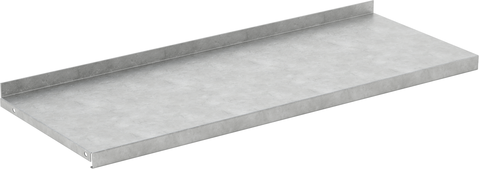 Galvanizli Çelik Raf, 12" Derinlik x 32" Genişlik
