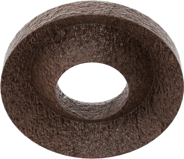 Deri İstiflenebilir V-Halka Conta, Yüksek Basınç, 1/4" İç Çap x 5/8" Dış Çap