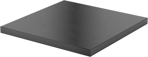 Kumaş Takviyeli EPDM Kauçuk Levha