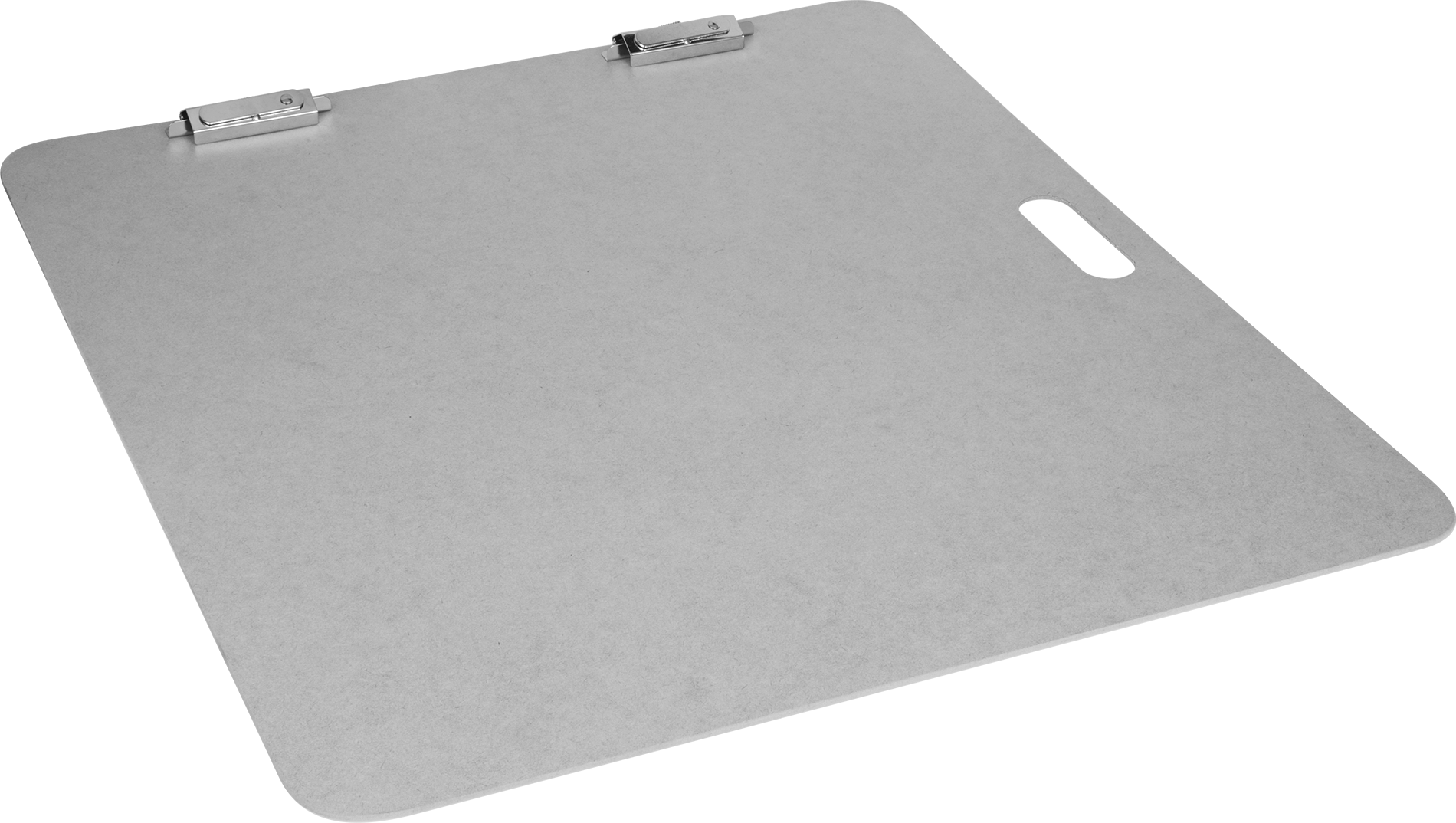 Sert Levha Klipsli Tahta, Yan Tel Tutucu Klipsli, 26" Genişlik x 23" Uzunluk — Hardboard, Wood, 23", 26"
