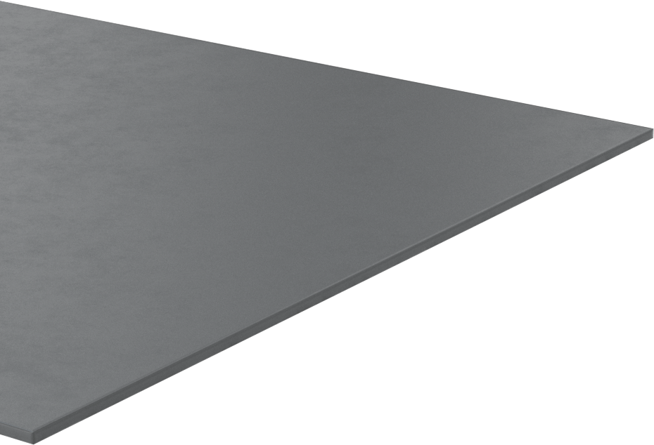 Yüksek Mukavemetli Yüksek Sıcaklık Silikon Şerit, 6" x 24", 1/16" Kalınlık, Gri