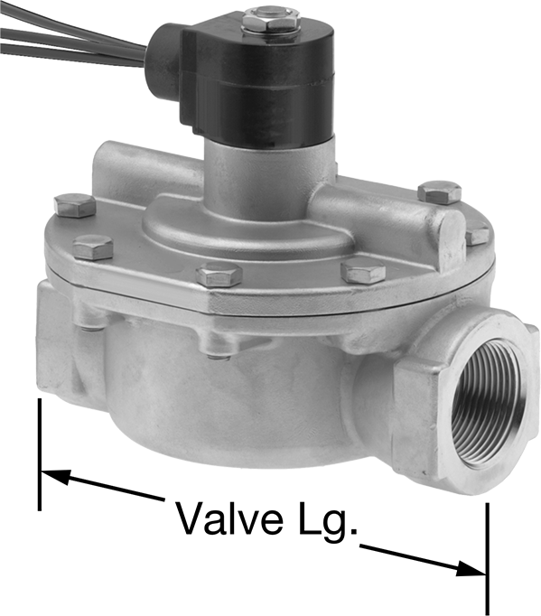 Buhar için Solenoid Açma/Kapama Vanası