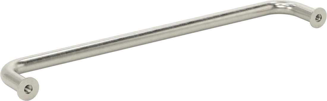 Mat 300 Paslanmaz Çelik Yuvarlak Çekme Kolu, 235 mm Merkezden Merkeze Genişlik