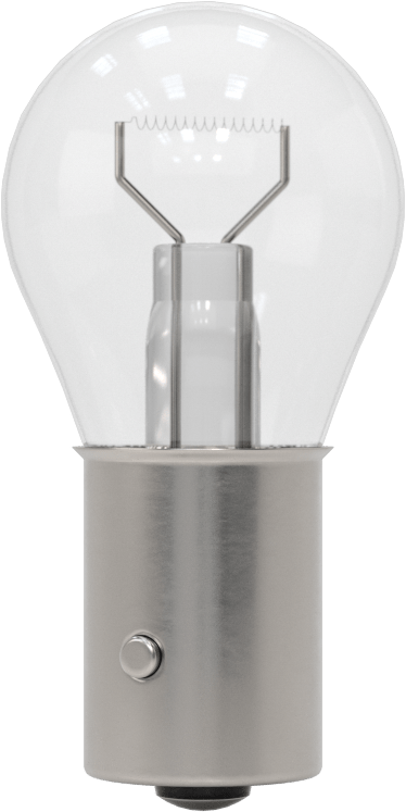 Minyatür Ampul, Bayonet Taban, Tek Temas, Konik, Ürün Kodu 1156Ll — 12.8V AC/12.8V DC, Şeffaf, 1156LL