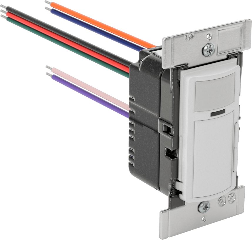 Akıllı Duvara Monte Hareket Algılayıcı Işık Dimmeri, Kızılötesi Sensörlü, 12 VAC/12 V DC/24 V AC/24 V DC Giriş — 12V AC/12V DC/24V AC/24V…