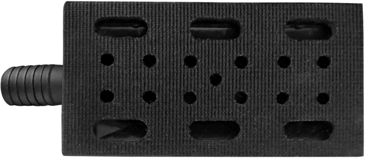 Toz Toplayıcı Levha Zımpara Bloğu, Köpük Tutamaklı, 2-3/4" Genişlik x 5" Uzunluğunda Levha