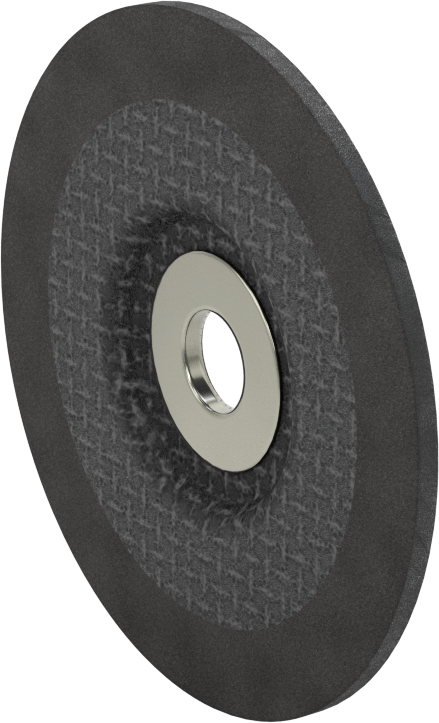 Yüksek Performanslı Açılı Taşlama Makinesi Tekerleği - Metaller Üzerinde Kullanım, Dişsiz 5/8" Mil Deliği, 4" Çap, 1/8" Kalınlık