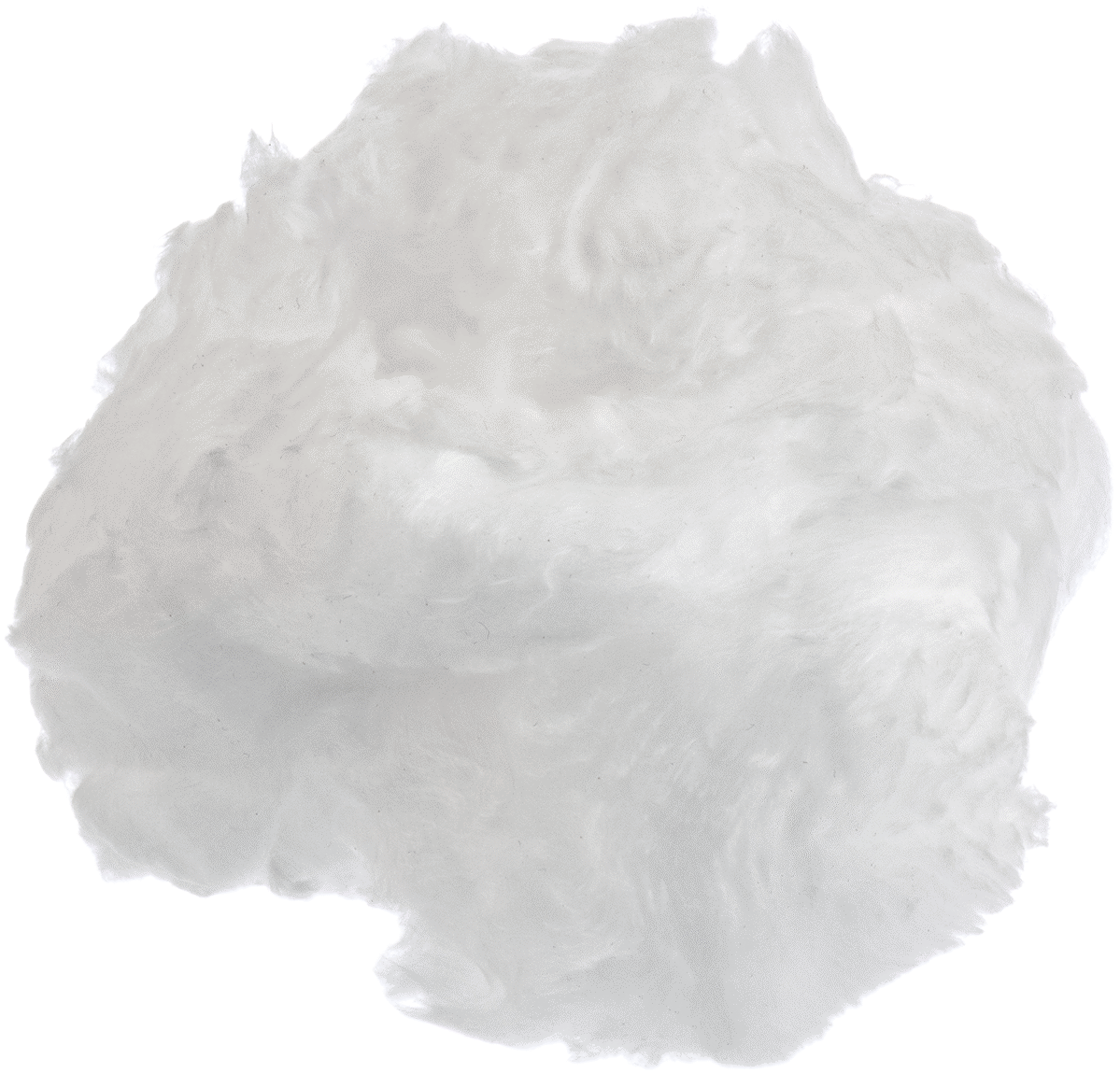 Ultra Yüksek Sıcaklık Kuvars Yünü Filtre Kumaşı, 4 Mikron Fiber Çapı, 0.35 oz..