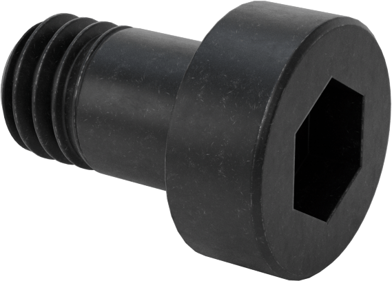 Alaşımlı Çelik Düşük Profilli Alyan Başlı Vida, Girintili Altıgen, Siyah Oksit 10.9 Çelik, M6 x 1mm, 10 mm Uzunluk