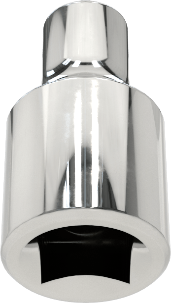 12 Uçlu Standart Lokma Anahtarı, Krom Kaplama, 1/4" Tahrik, 4 mm Boyut