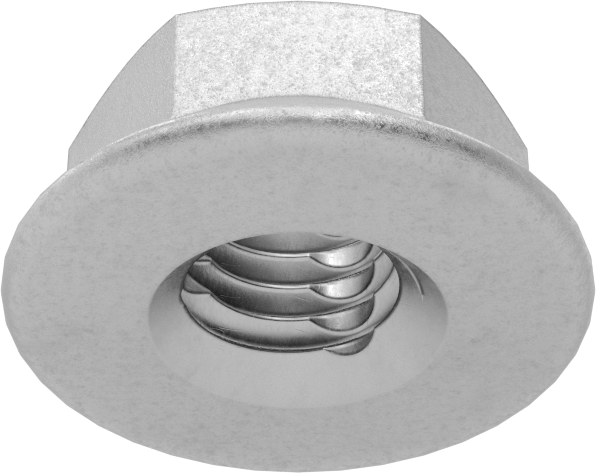 Diş Onarım Flanşlı Somun, M6 x 1 mm Diş Boyutu