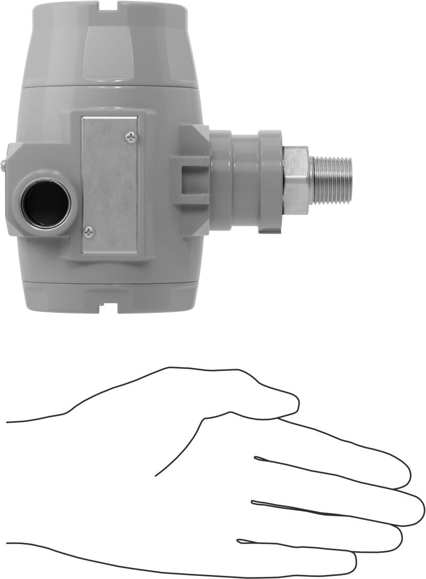 Kolay Kurulumlu Basınç Transmitteri, 4-20 mA Çıkış, 0-1500 PSI