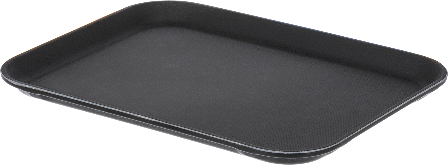 Kaymaz Gıda ve İçecek Fiberglas Tepsiler, 10-5/8" Genişlik, 7/8" Yükseklik