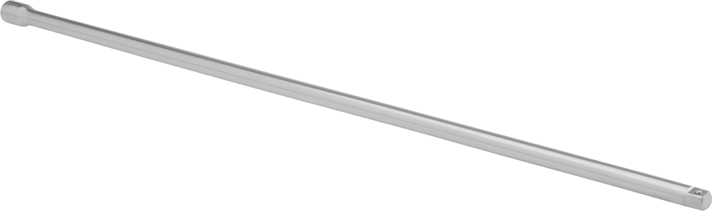 1/4" Kare Tahrik Soket Uzatma, Krom, 24 inç Uzunluk — 1⁄4", 24", Uzatma