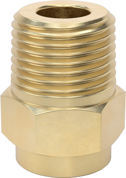 Kare Desenli Püskürtme Memesi, Pirinç, 1/2 NPT Erkek, 4.1 gpm 20 PSI'da