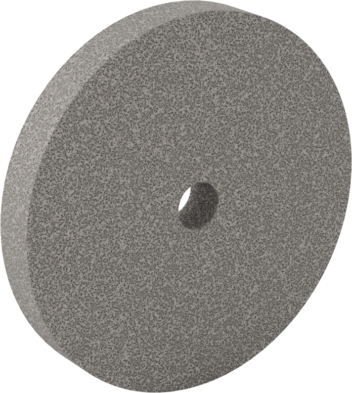 Metaller için İç Çaplı Takım Odası Taşlama Taşı, 39C Gri - Vmt Bond, 4" Çap, 1/2" Kalınlık