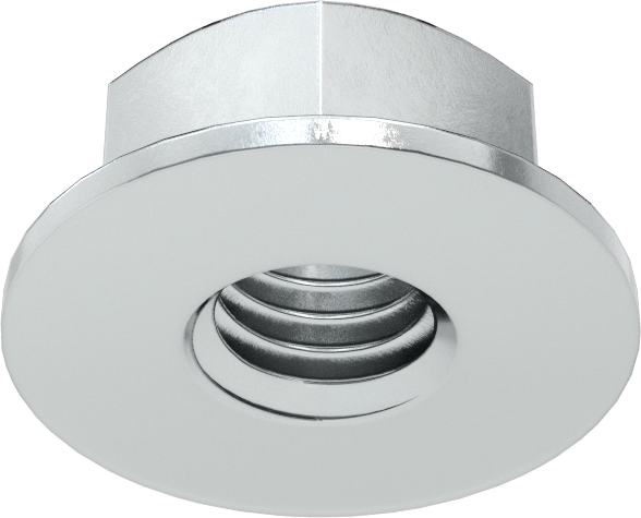Yüksek Mukavemetli Çelik JIS Flanşlı Somun, Çinko Kaplamalı, M5 x 0.8 mm Diş Boyutu