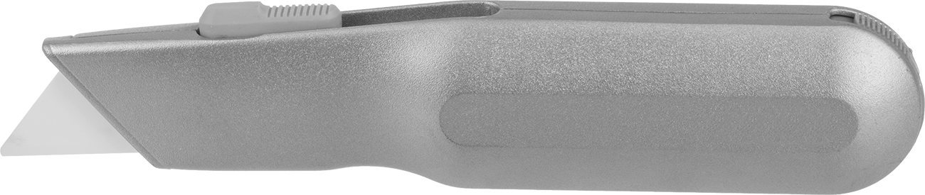 Geri Çekilebilir Bıçaklı Maket Bıçağı, 2-3/8" Uzunluk x 3/4" Genişlik x 0.03" Kalınlıkta Bıçak
