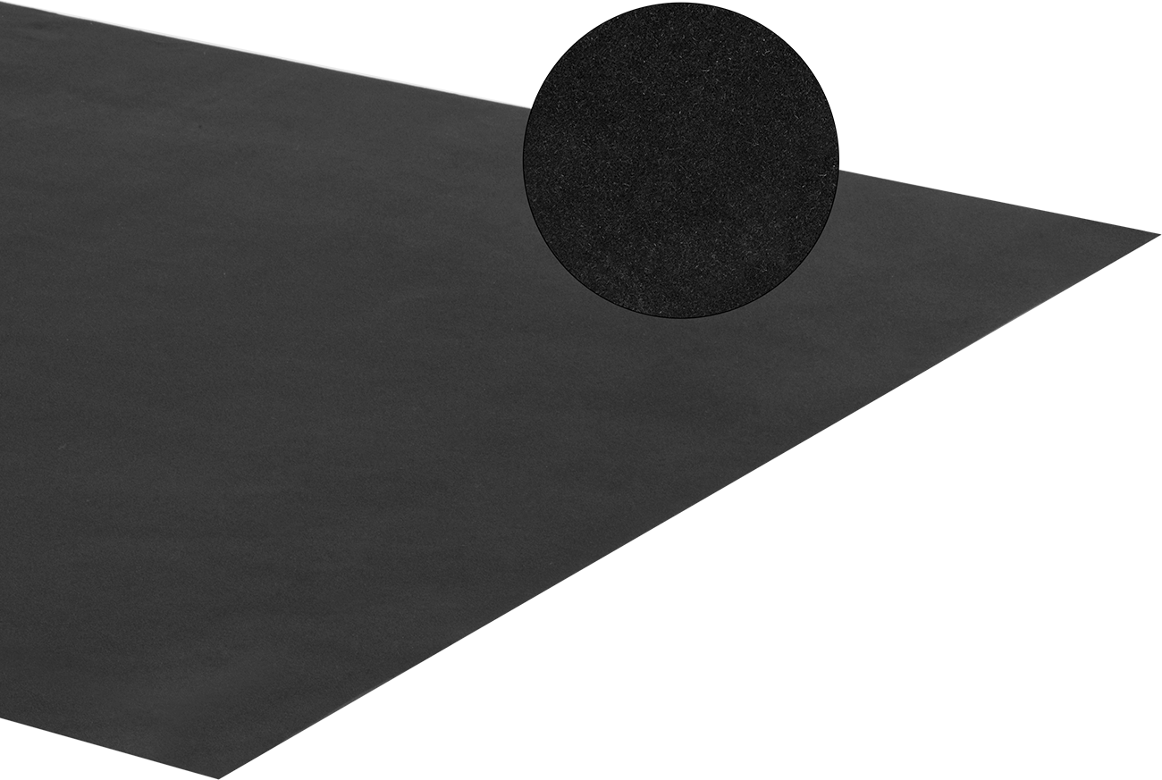 Işık Emici Karartma Kağıdı, Yapışkan Arka Yüz, 20" x 30" x 0.02" Kalınlık